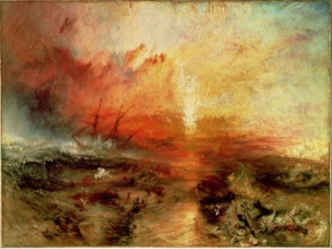 "Der Sklavenhändler" von J.M.W. Turner (1840)