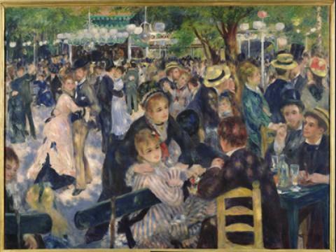 "Bal du moulin de la Galette" von Auguste Renoir (1876)
