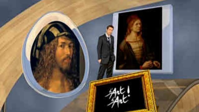 Dürer, Albrecht, Autoportrait ou Portrait de l'artiste tenant un chardon