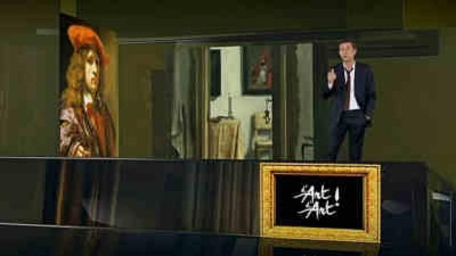 Van Hoogstraten, Samuel, Vue d'intérieur ou Les Pantoufles
