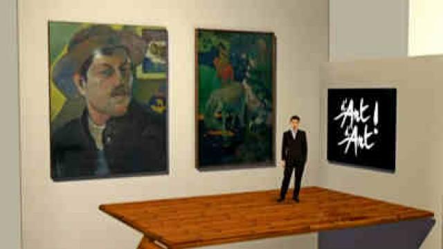 Gauguin, Paul, Le Cheval blanc