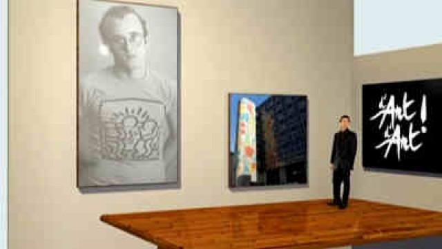 Haring, Keith, Wall Painting