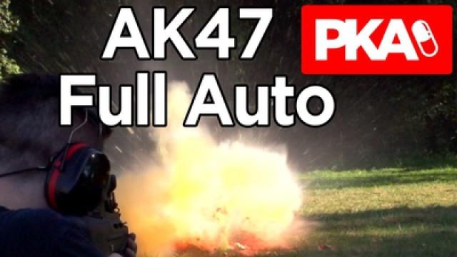 Adventure — Full Auto AK47 versus Watermelons - FN2000