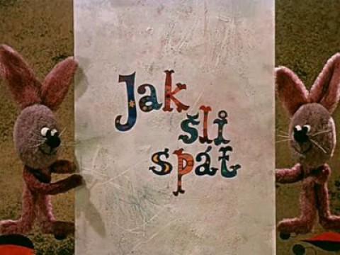 Jak šli spát