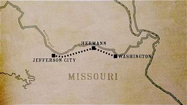 St. Louis to Jefferson City, Missouri