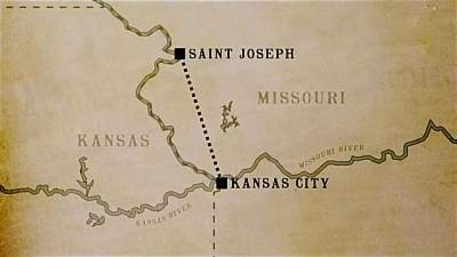 Kansas City to St. Joseph, Missouri