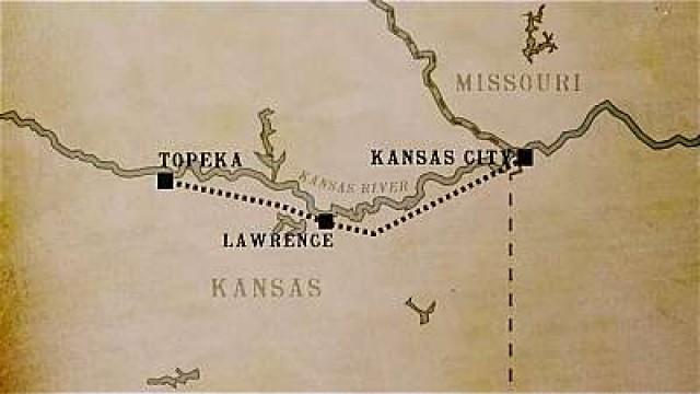 Lawrence to Topeka, Kansas