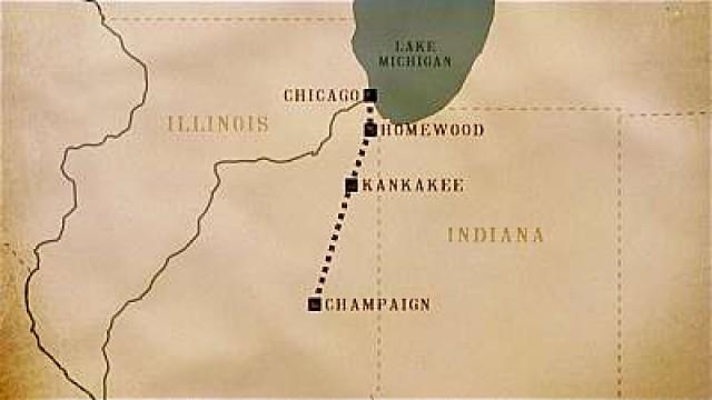 Homewood to Champaign, Illinois