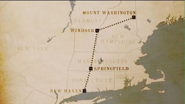 New Haven, Connecticut to Mount Washington, New Hampshire