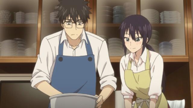 Tsumugi y la tan esperada hamburguesa
