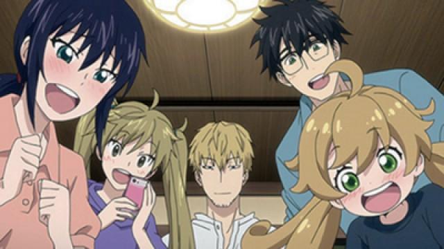 Amigos y una fiesta de gyoza