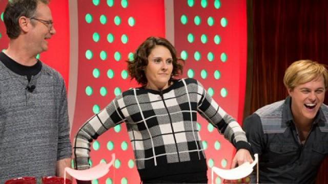 Korine Côté, Alex Perron et François Pérusse