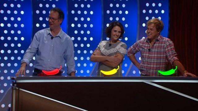 Korine Côté, Alex Perron et François Pérusse