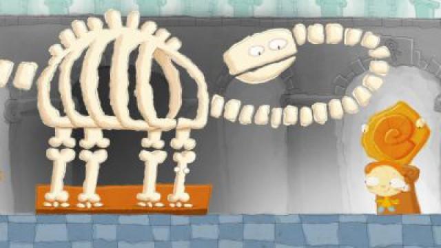 Un osso di dinosauro