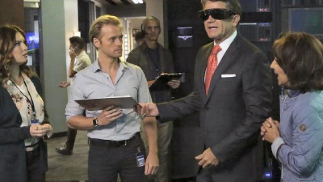 Chuck Pierce ist blind