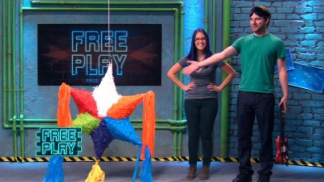 Ryan and Meg Smash a Pinata