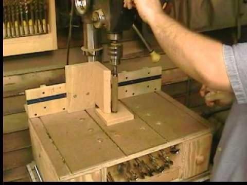 Pen and Lathe Turning on a Drill Press (Homemade DP Table P2)
