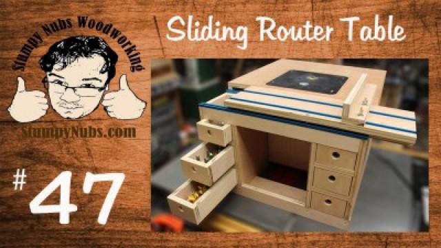 Build your own Festool CMS style homemade router table with sliding table