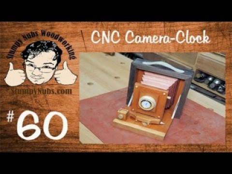 Make a Pony Premo camera clock with the CNC Shark HD 3.0 (Review)