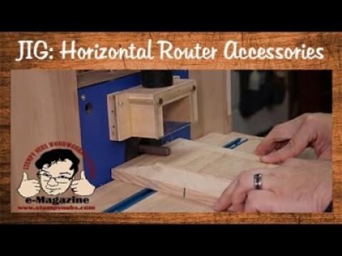 Homemade Horizontal Router accessories and features (Part 2 of 2)