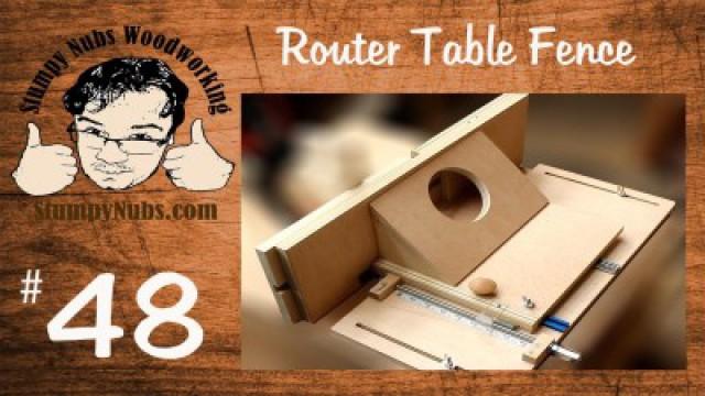 Amazing homemade router table fence works like the Incra LS! BUILD IT!