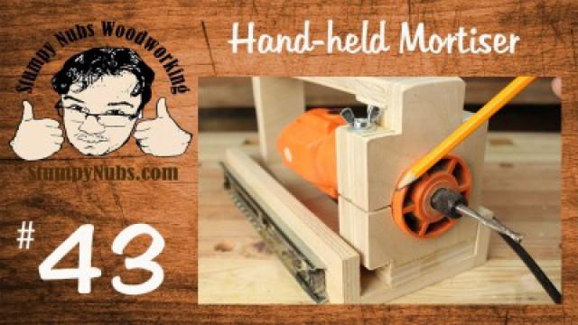 BUILD YOUR OWN HOMEMADE Festool Domino XL DF 500 style mortising machine