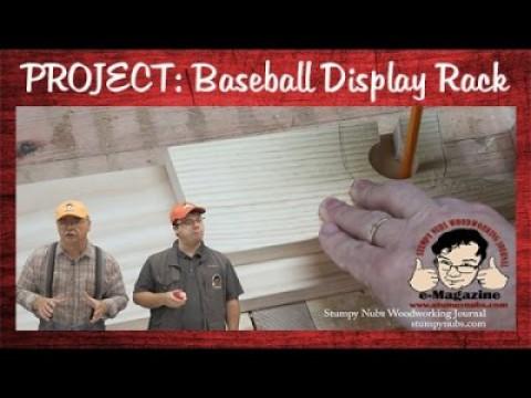 Build A Baseball Memorabilia/Hat Rack! (Weekend Woodworking Project)