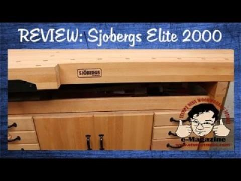 What to look for in a high quality woodworking workbench- Sjobergs Elite 2000 bench review