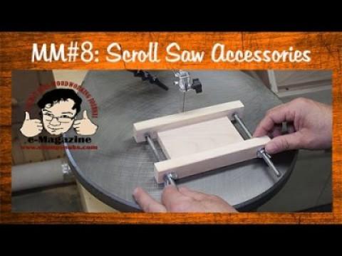 Two Must Have Scroll Saw Accessories: Blade holder/small parts jig