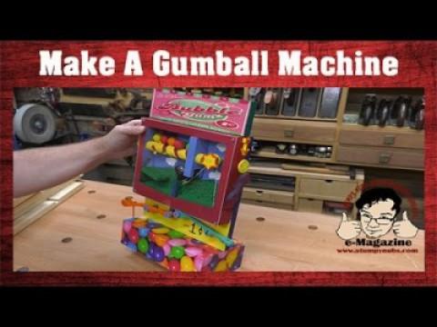 Make a Rube Goldberg-Style Gumball Machine Out of Wood
