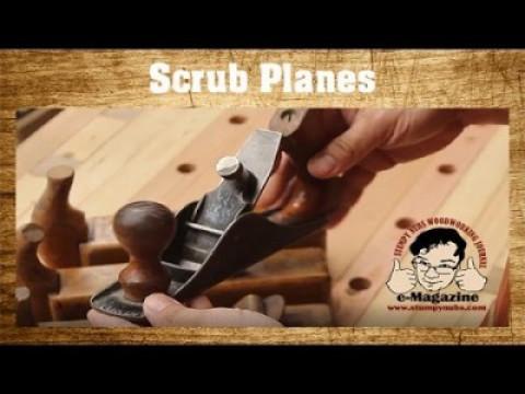What's a scrub plane - LET'S MAKE ONE from a cheap Harbor Freight Windsor woodworking plane