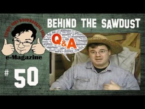 Q&A VLOG- Rabbets on a jointer Glue all jointsJointer_Planer combos +more!