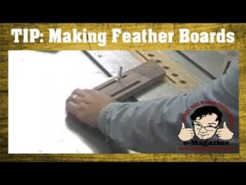 Making Feather Boards (An old classic video clip)
