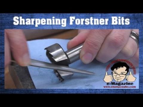 Fast & Easy Forstner Bit Sharpening