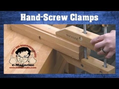 Why do woodworkers still love wooden hand-screw clamps (And how to use them!)