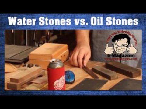 Oil Stones VS. Water Stones - Which should you use for for tool_knife sharpening