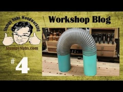 SNW Shop Blog #4- 6' dust collection ductwork tips and TWO CNC machines