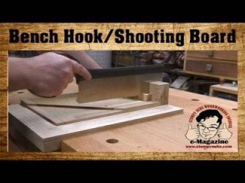 Get AMAZINGLY PRECISE CUTS from this new woodworking bench hook _ shooting board design!