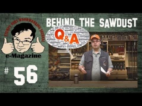 Woodworking Q_and_A- Fix slipping planer rollers; How to tell if a tool is sharp +more!