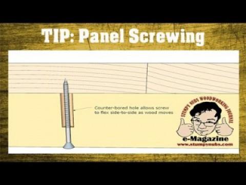 How to keep solid wood tops flat without splitting