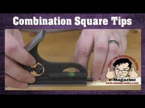 10 AMAZING things you can do with a combination square