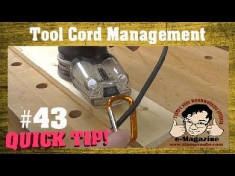 Stop tripping over your power tool cords