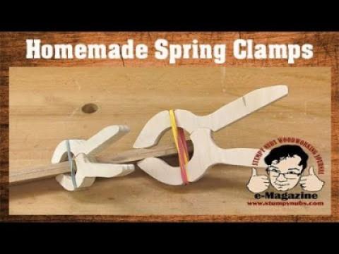 Easy and Cheap Homemade Spring Clamps