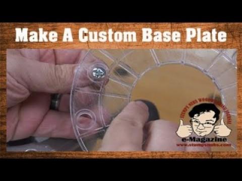 The right way to make a custom router base plate