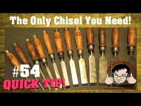 STOP wasting money on chisels - Most woodworkers only need ONE