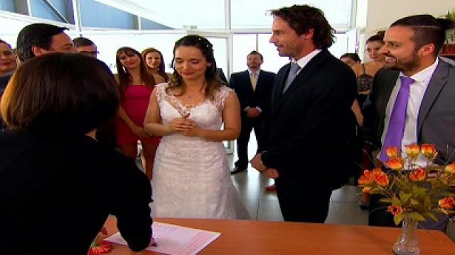 Dany y Carla finalmente dieron el sí