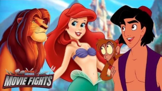 Aladdin vs The Little Mermaid vs The Lion King!