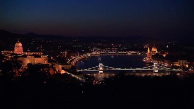 Ein Lichterfest in Budapest