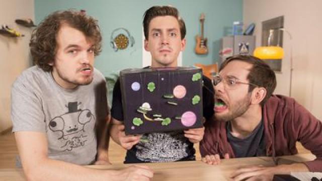 Mit Marti und Space Frogs