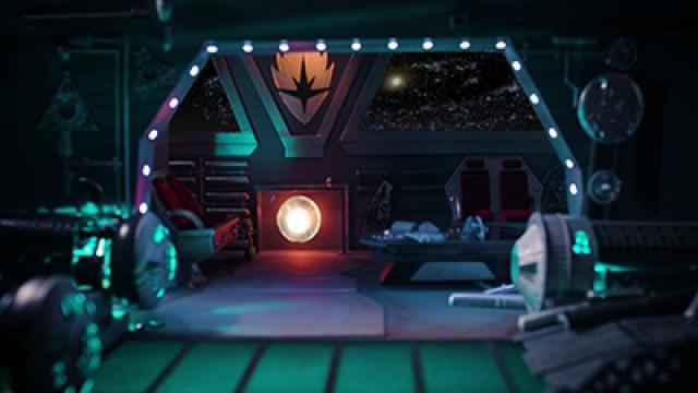Guardians' Spaceship Fireside